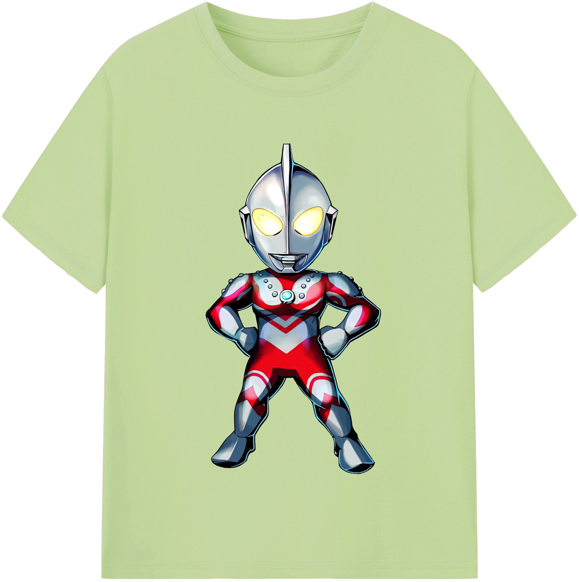 （画像用） ウルトラマン Ultraman 綿100％半袖Tシャツ（フロントプリント）